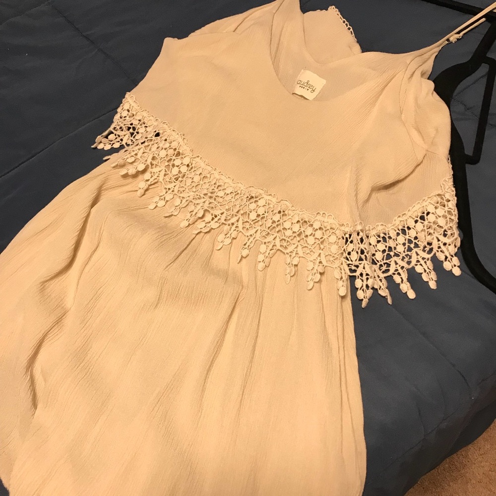 Beige Romper!